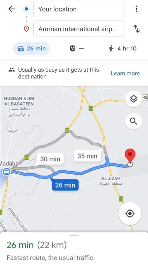 شقة Emile Altwal مادابا المظهر الخارجي الصورة